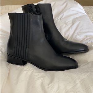 Aquatalia black ankle boots